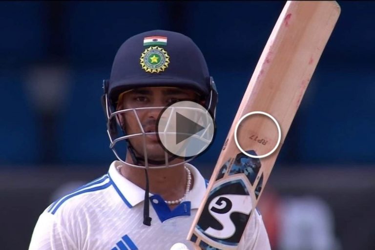 Ind Vs Wi Ishan Kishan Honors Rishabh Pant Scores Maiden Test Fifty