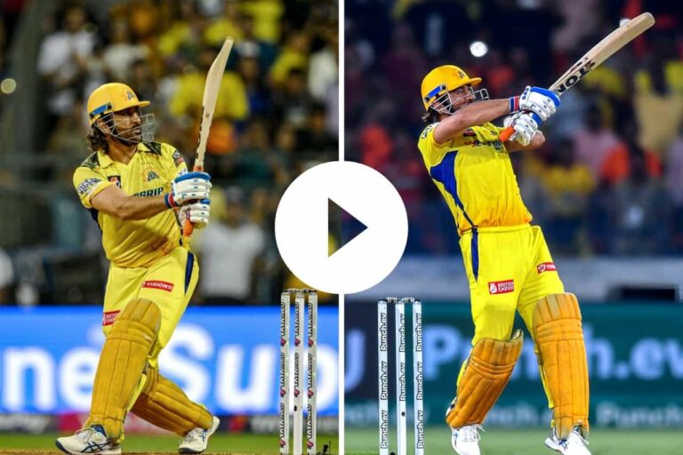 IPL 2024 Watch 6 6 6 MS Dhoni Destroyed Hardik Pandya With Hatrick