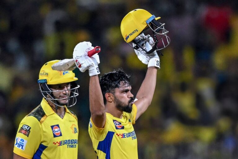 IPL 2024 Ruturaj Gaikwad Makes History As First CSK Captain To Score