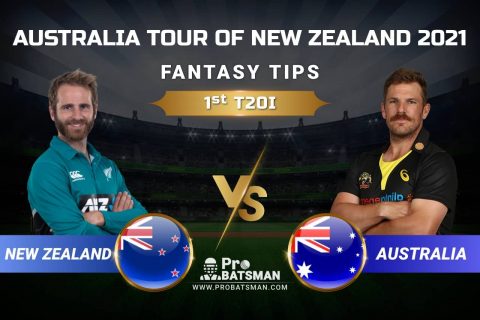 NZ vs AUS 1st T20I Dream11 Prediction: Fantasy Tips, Playing XI, Pitch Report, Injury & Match Updates – Australia Tour of New Zealand 2021