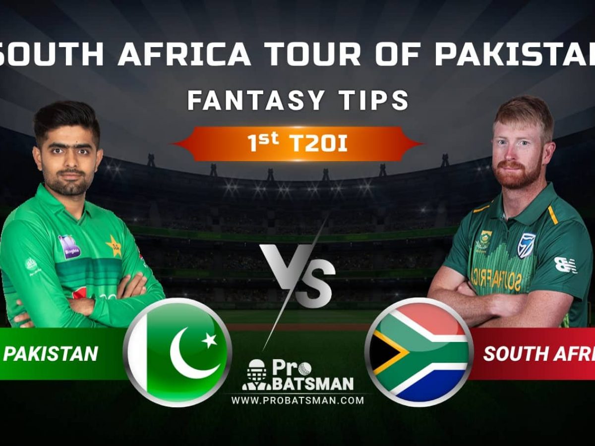 Pak Vs Sa Dream11 Prediction Fantasy Cricket Tips Playing Xi Weather Pitch Report Head To Head And Injury Update 1st T20i South Africa Tour Of Pakistan 2021 Probatsman