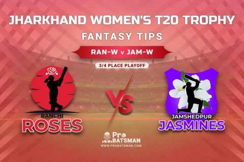 RAN-W vs JAM-W Dream11 Prediction, Fantasy Cricket Tips: Playing 11, Pitch Report, Injury Update – Jharkhand Women’s T20 Trophy 2021, 3/4 Place Playoff