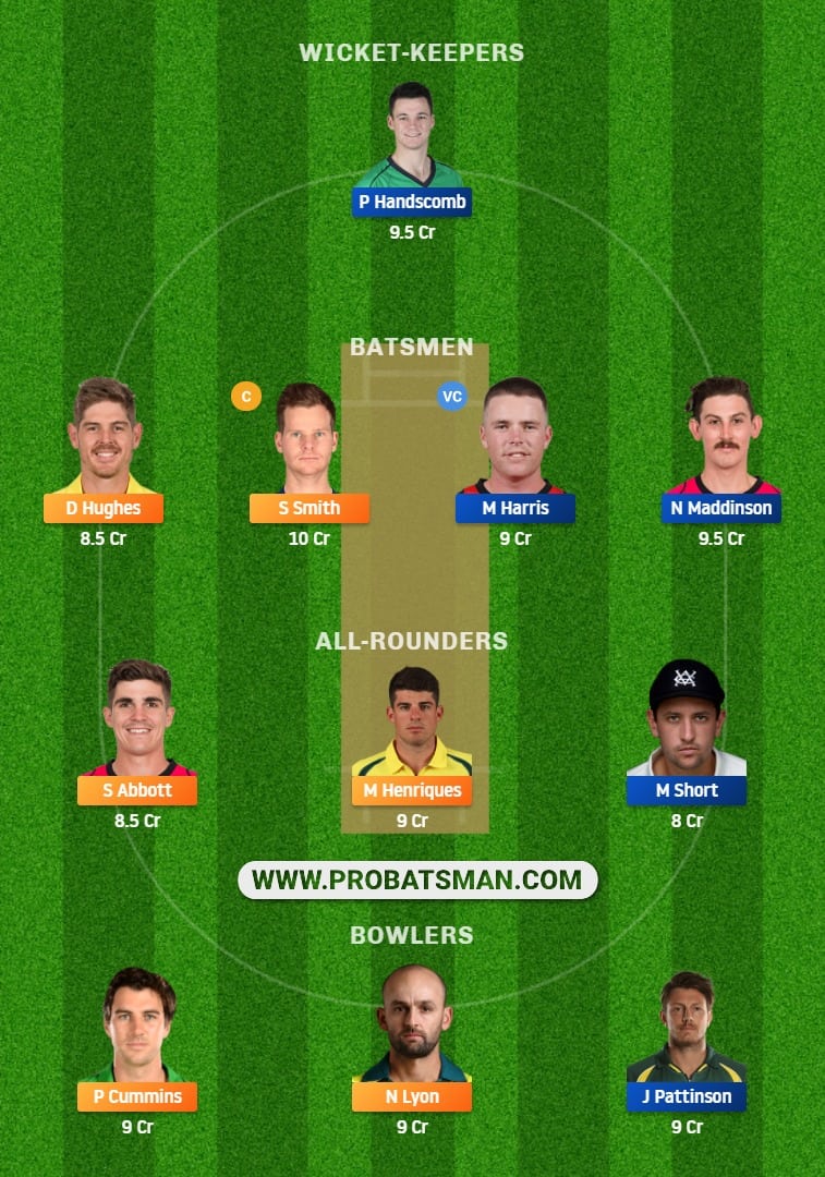 NSW vs VCT Dream11 Fantasy Team Prediction