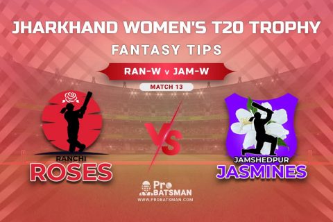 RAN-W vs JAM-W Dream11 Prediction, Fantasy Cricket Tips: Playing XI, Weather, Pitch Report, Head-to-Head, Injury Update – Jharkhand Women’s T20 Trophy 2021, Match 13