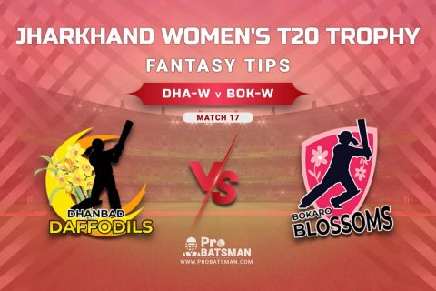 DHA-W vs BOK-W Dream11 Prediction, Fantasy Cricket Tips: Playing XI, Weather, Pitch Report, Head-to-Head, Injury Update – Jharkhand Women’s T20 Trophy 2021, Match 17