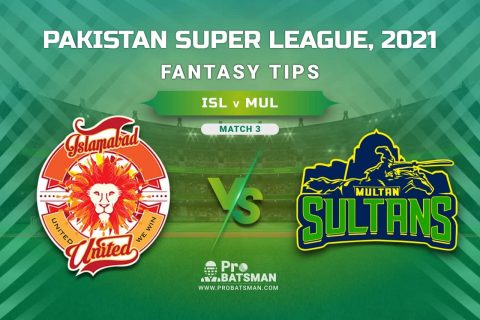 PSL 2021, Match 3 – ISL vs MUL Dream11 Prediction, Fantasy Cricket Tips: Playing XI, Weather, Pitch Report, Injury & Availability Update