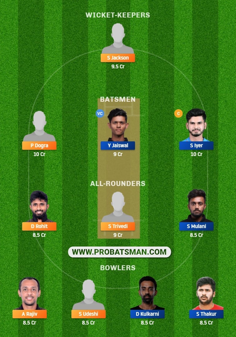 PUD vs MUM Dream11 Fantasy Team Prediction