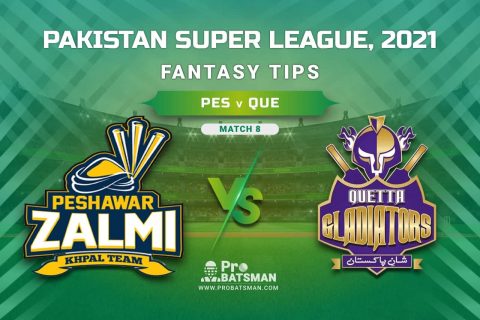 PSL 2021, Match 8 – PES vs QUE Dream11 Prediction, Fantasy Cricket Tips: Playing XI, Stats, Pitch Report, Injury & Availability Updates