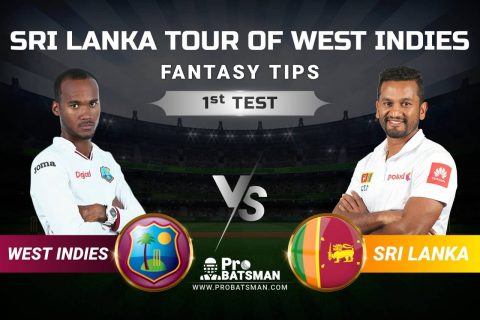 WI vs SL Dream11 Prediction: West Indies vs Sri Lanka 1st TEST Playing XI, Pitch Report, Squads and Match Updates – Sri Lanka Tour of West Indies 2021