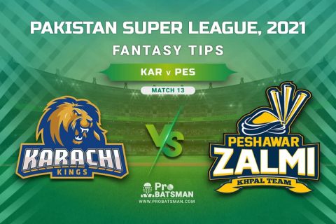 PSL 2021, Match 13 – KAR vs PES Dream11 Prediction, Fantasy Cricket Tips: Playing XI, Stats, Pitch Report, Injury & Availability Updates