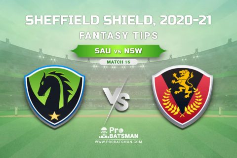 Sheffield Shield 2020-21, Match 16: SAU vs NSW Dream11 Team Prediction – Fantasy Cricket Tips, Pitch Report, Playing 11 & Injury Update