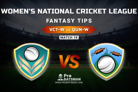 VCT-W vs QUN-W Dream11 Prediction, Fantasy Cricket Tips: Playing XI, Weather, Pitch Report, & Injury Update – Women’s National Cricket League 2021, Match 18