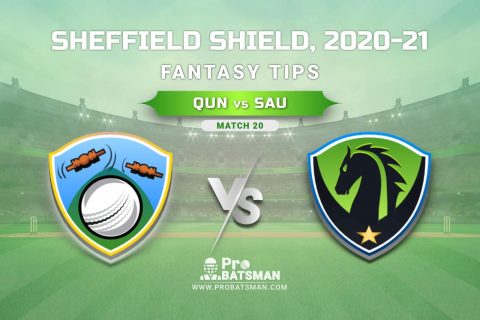 Sheffield Shield 2020-21, Match 20: QUN vs SAU Dream11 Team Prediction – Fantasy Cricket Tips, Pitch Report, Playing 11 & Injury Update