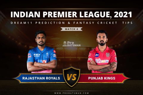 IPL 2021, Match 4 – RR vs PBKS Dream11 Prediction: Fantasy Cricket Tips, Playing XI, Pitch Report, Stats, Match & Injury Updates