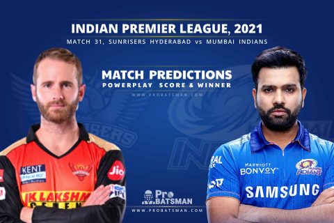 IPL 2021: SRH vs MI– Match 31, Match Prediction – Who Will Win Today’s Match?