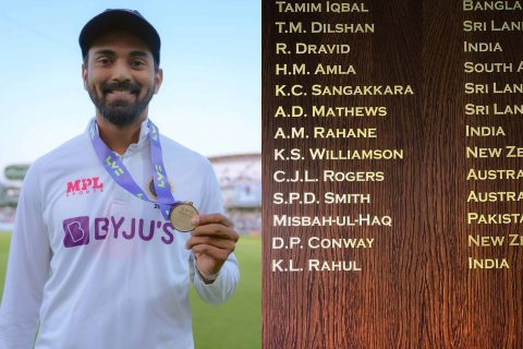 KL Rahul’s Name Etched In Gold On The Lord’s Honours Board