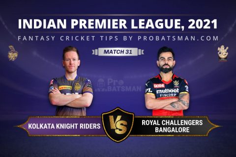 KKR vs RCB Dream11 Prediction: Fantasy Cricket Tips, Playing XI, Pitch Report, Stats & Injury Updates of Match 31, IPL 2021