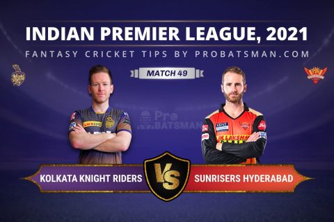 KKR vs SRH Dream11 Prediction: Fantasy Cricket Tips, Playing XI, Pitch Report, Stats & Injury Updates of Match 49, IPL 2021