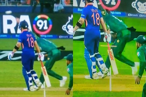 “How in the world is this not a no ball?” – Twitter Questions KL Rahul’s Dismissal Off No-Ball In India vs Pakistan Game