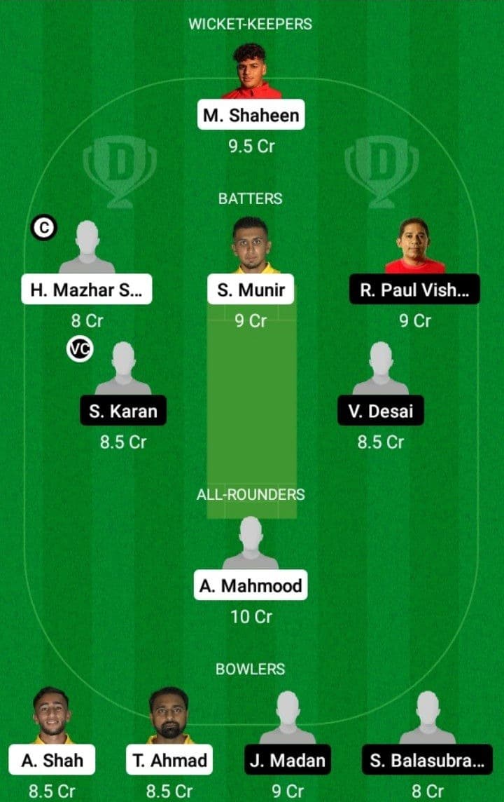 SVH vs STA Dream11 Fantasy Team Prediction