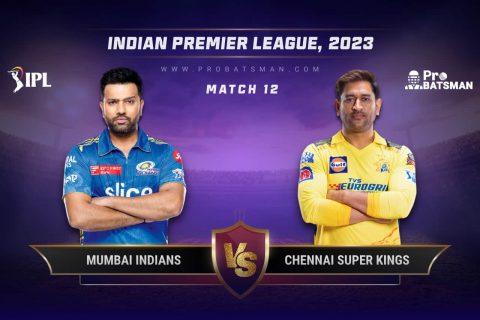 MI vs CSK Dream11 Prediction With Stats, Pitch Report & Player Record of IPL 2023 For Match 12