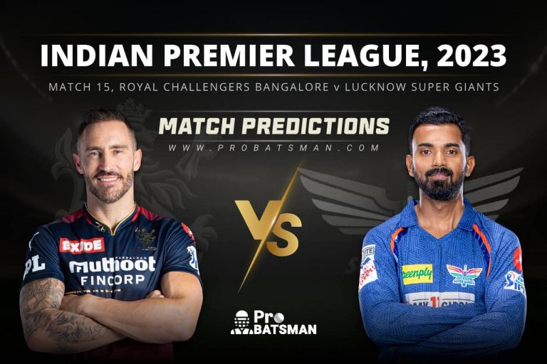 IPL 2023 Match 15, RCB vs LSG Match Prediction Who Will Win Today’s