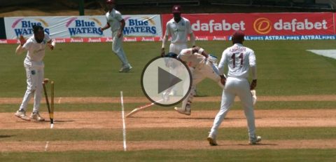 IND vs WI: Virat Kohli Engages In Bizarre Run Out After Scoring Century Against West Indies, Only Third in Test Career – Watch Video