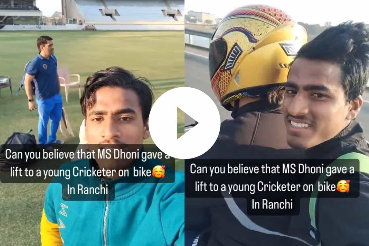 MS Dhoni Drives Vintage Rolls Royce In Style On Ranchi Roads | Watch