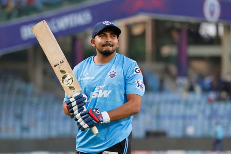 Prithvi Shaw Released by Delhi Capitals Ahead of IPL 2024 Auction