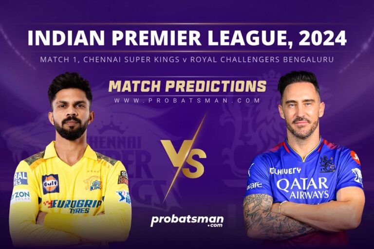 IPL 2024 Match 1, CSK vs RCB Match Prediction Who Will Win Today's