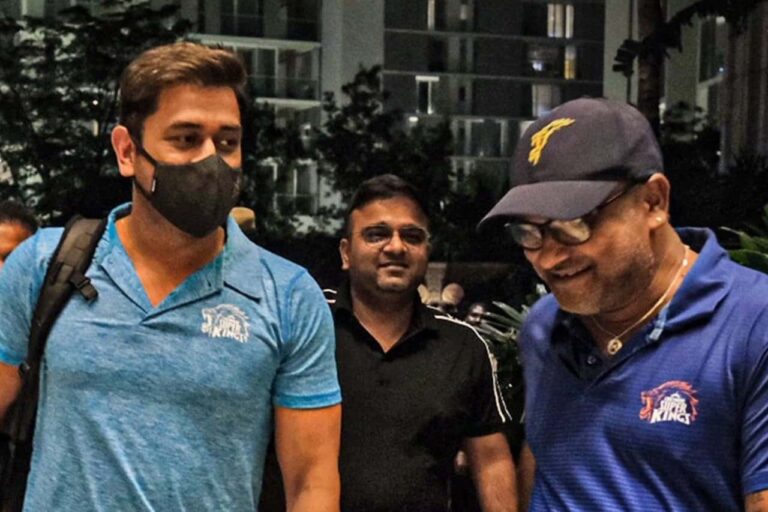 CSK Captain MS Dhoni Arrives In Chennai Ahead of IPL 2024 • ProBatsman