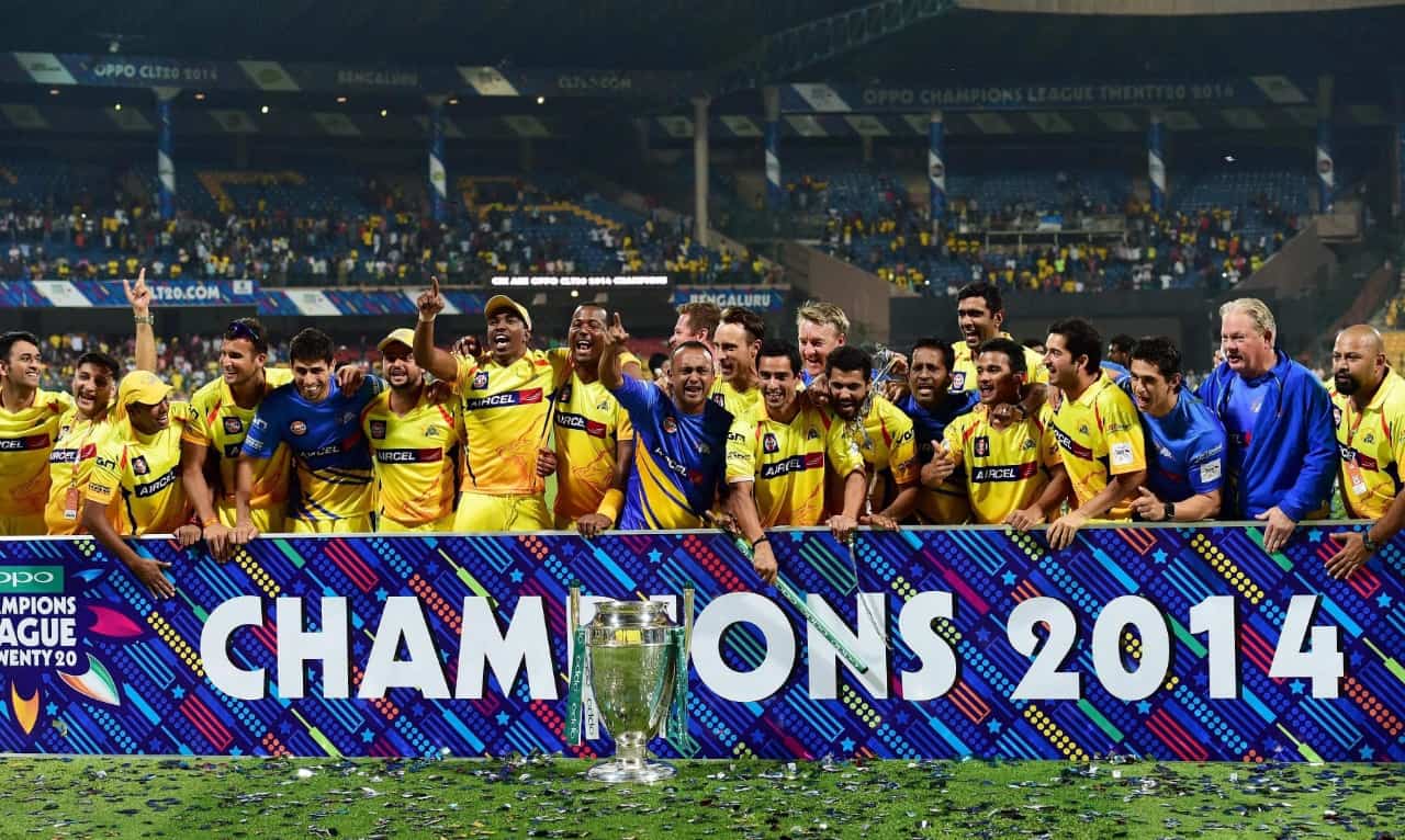 CSK Won Chamipons League Twenty20 2014 Edition