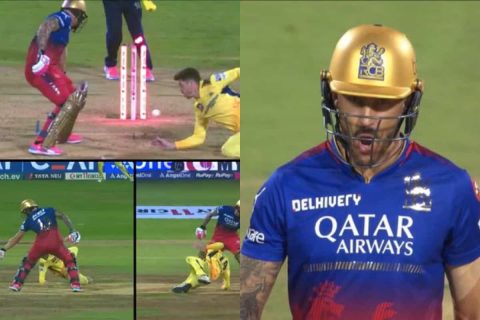 Chennai Super Kings Accused of Fixing Against RCB After Faf du Plessis’ Controversial Dismissal