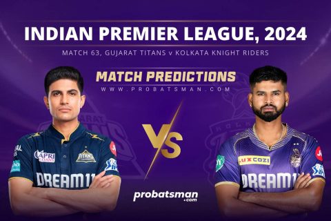 IPL 2024 – Match 63, GT vs KKR Match Prediction: Who Will Win Today’s Match?