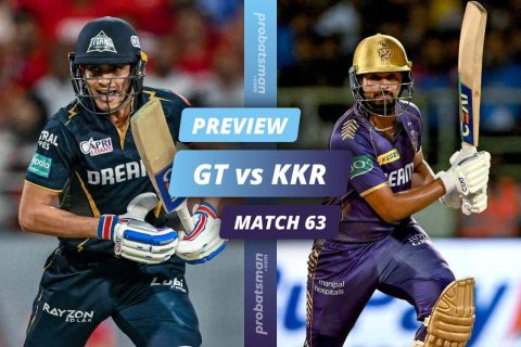 IPL 2024 – Match 63: GT vs KKR Match Preview, Playing XI, Players to Watch, Key Stats