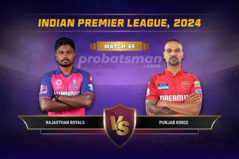 RR vs PBKS Dream11 Prediction With Stats, Pitch Report & Player Record of IPL, 2024 For Match 65