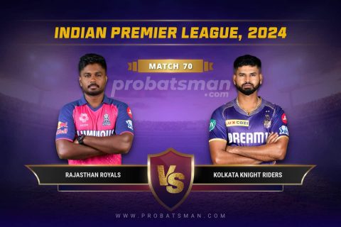 RR vs KKR Dream11 Prediction With Stats, Pitch Report & Player Record of IPL, 2024 For Match 70