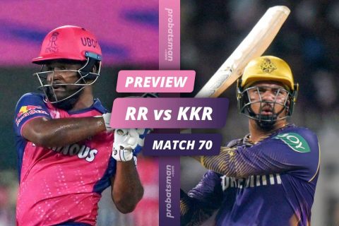 IPL 2024 – Match 70: RR vs KKR Match Preview, Playing XI, Players to Watch, Key Stats