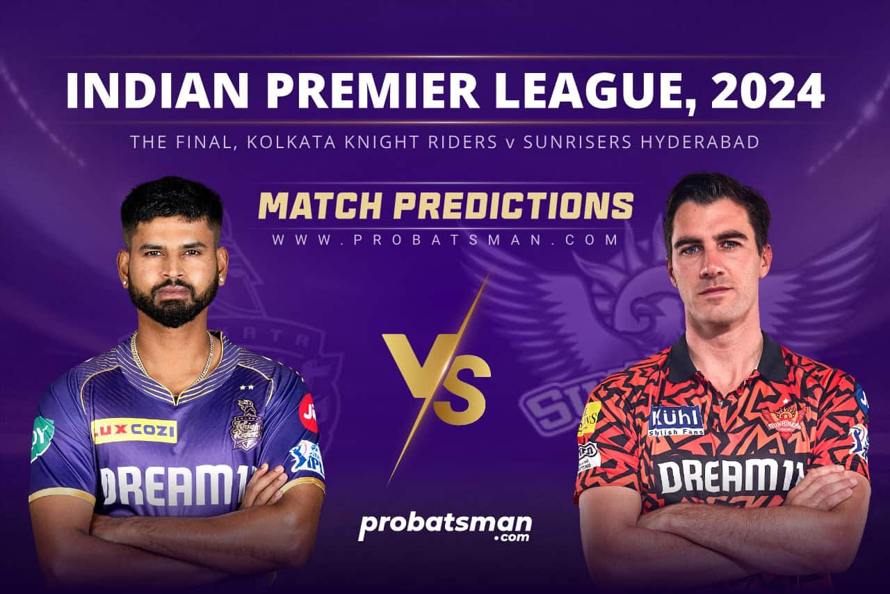 IPL 2024 The Final KKR vs SRH Match Prediction