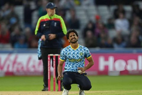 Hasan Ali Injured Himself While Celebrating Wicket