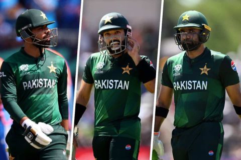 Mohammad Rizwan, Iftikhar Ahmed, and Shadab Khan to Be Dropped from Pakistan’s T20I Team