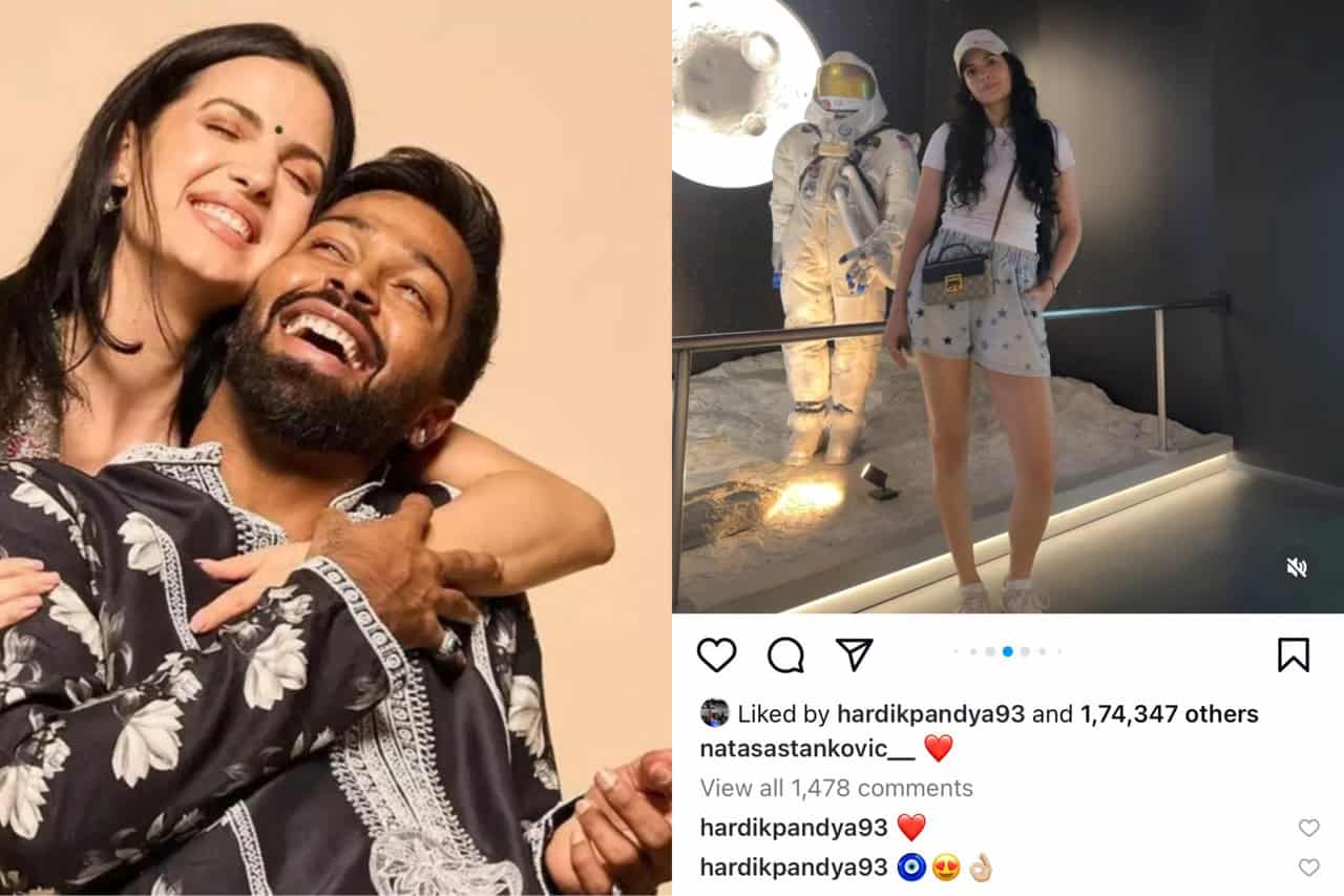 Hardik Pandya Drops Heart Comment on Ex-Wife Natasa’s Instagram Picture, Sets the Internet on Fire