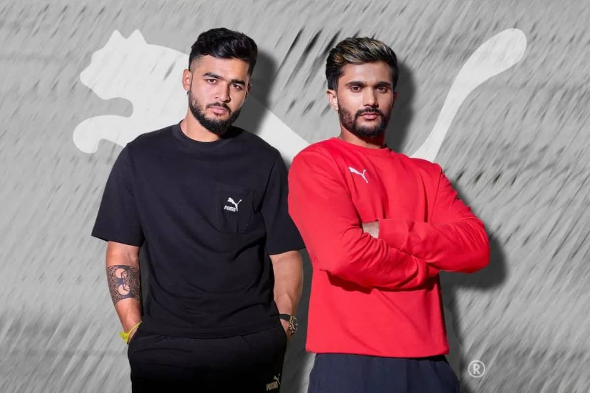 PUMA signed Riyan Parag and Nitish Reddy as Brand Ambassadors