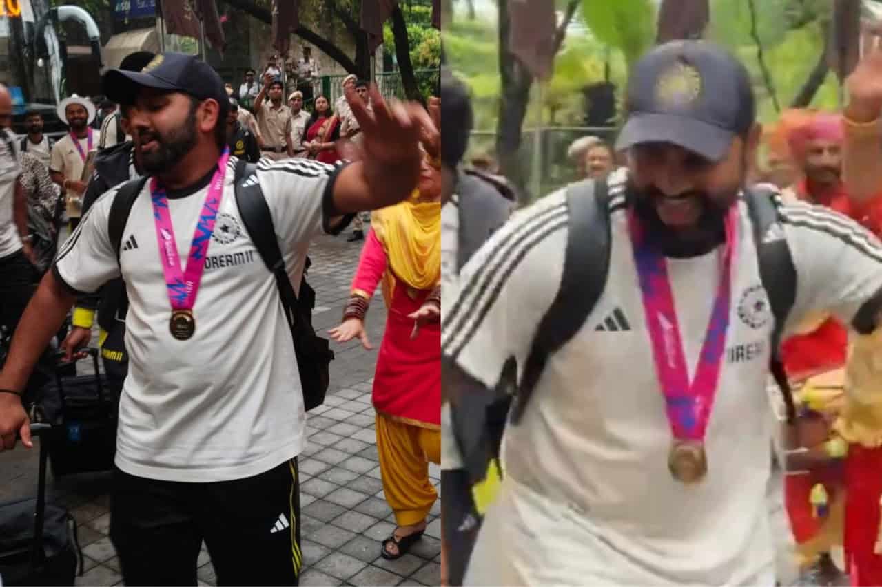 Rohit Sharma's Celebratory Bhangra Dance Goes Viral After T20 World Cup Win 