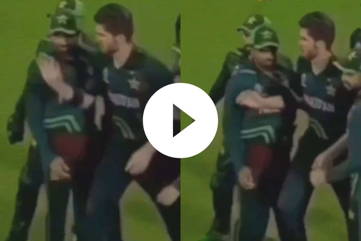 Shaheen Afridi Pushing Babar Azam as Caught in a Viral Video