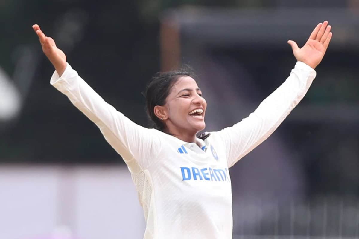 Sneh Rana Becomes Second Indian Woman to Take a 10-Wicket Haul in a Test Match 