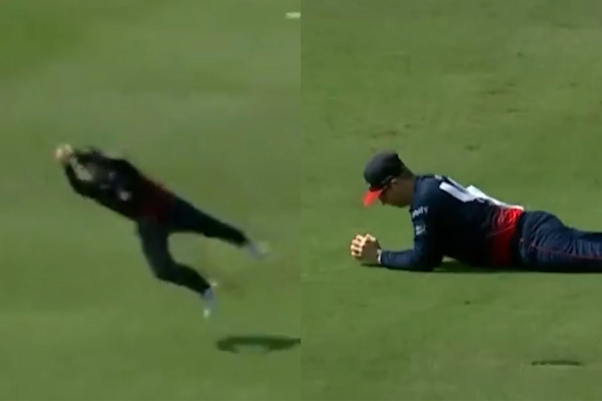 [Watch] Steve Smith's Flying Catch Off Glenn Maxwell Stuns Nitish Kumar ...