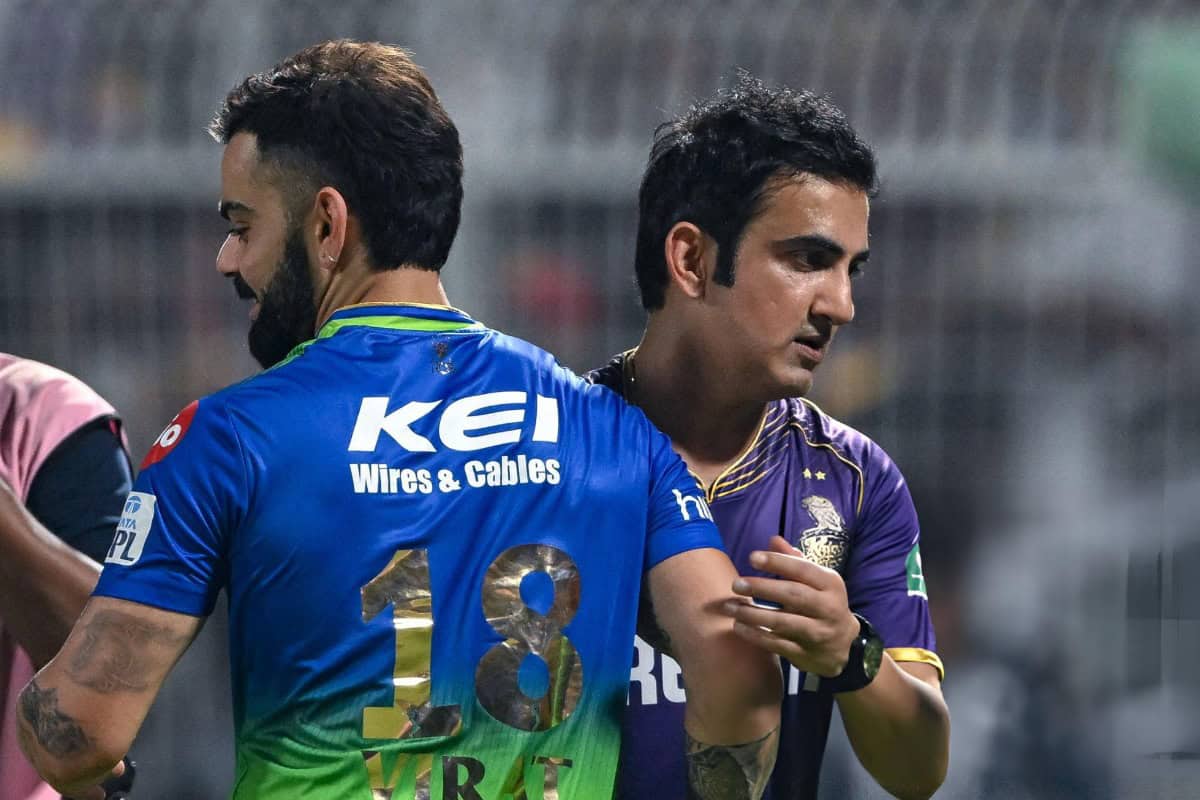 Virat Kohli and Gautam Gambhir