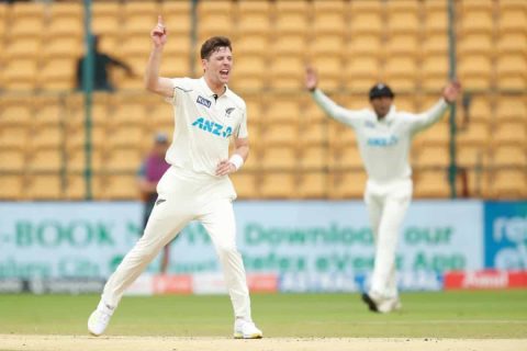 IND vs NZ: Matt Henry Shines with Five-Wicket Haul, Destroys Indian Batting Lineup