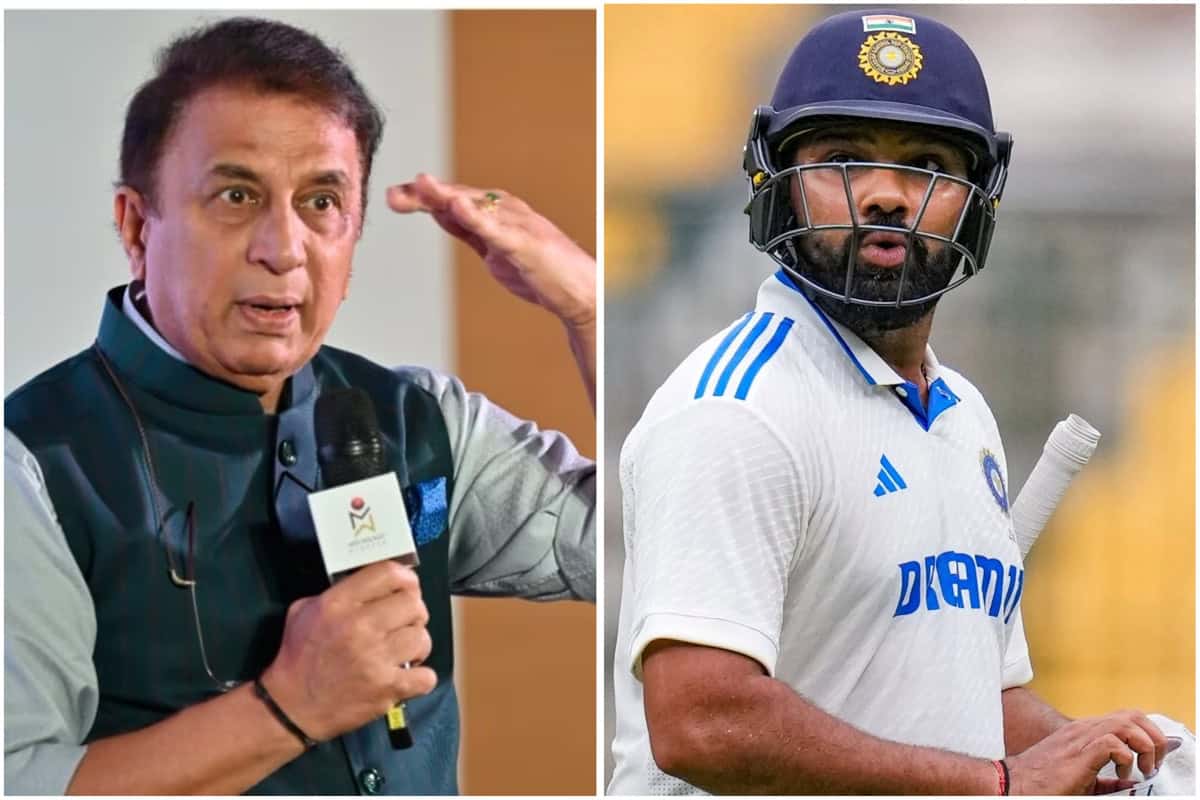 Sunil Gavaskar and Rohit Sharma